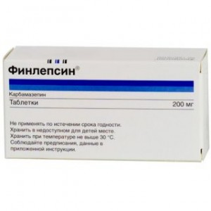 Финлепсин-Тева 200 мг № 50, таблетки