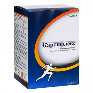 Картифлекс № 10, порошок для раствор внутрь в саше