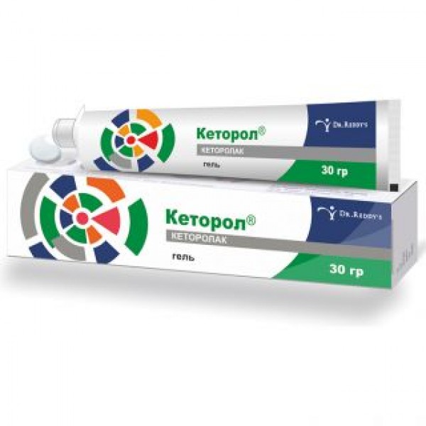 Кеторол 2% 30 г, гель