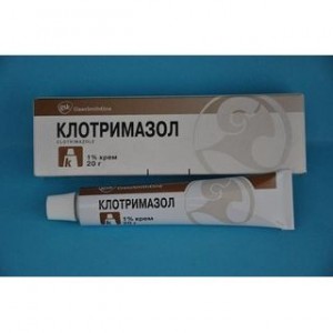 Клотримазол 1% 20 г, крем