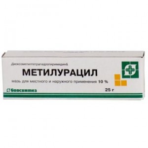 Метилурацил 10% 25 г, мазь