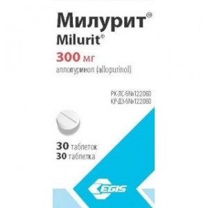 Милурит 200 мг № 30, таблетки