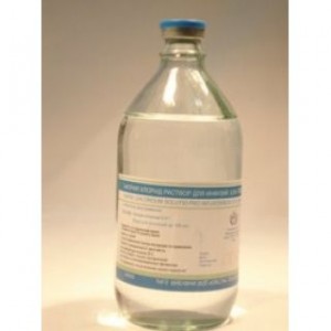 Натрия хлорид 0,9% 500 мл, раствор для инфузий во флаконе