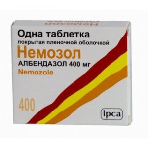 Немозол 400 мг № 1, таблетка