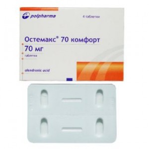 Остемакс Комфорт 70 мг № 4, таблетки