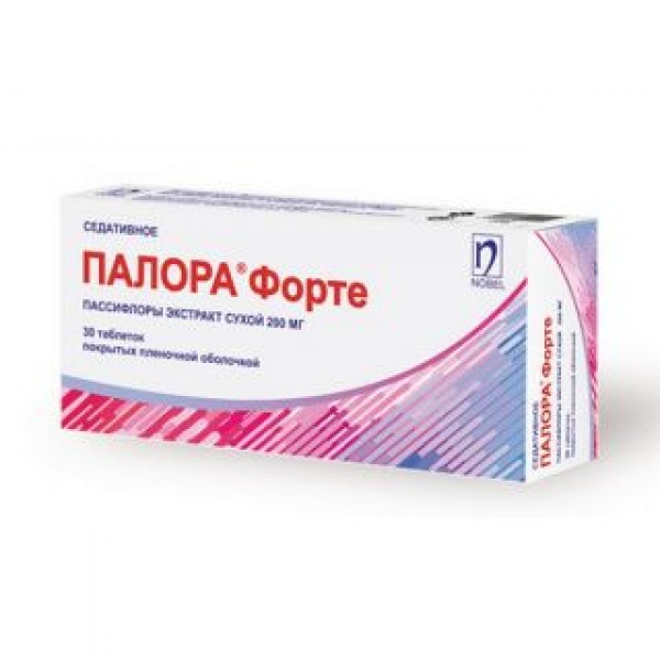Палора Форте 200 мг № 30, таблетки