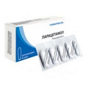 Парацетамол 125 мг № 6, свечи ректальные