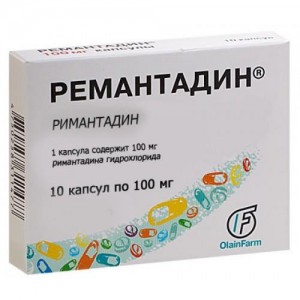 Ремантадин 100 мг № 10, капсулы
