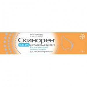 Скинорен 15% 15 г, гель