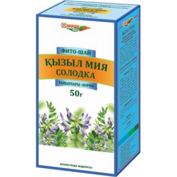 Солодка 50 г, корни Зерде