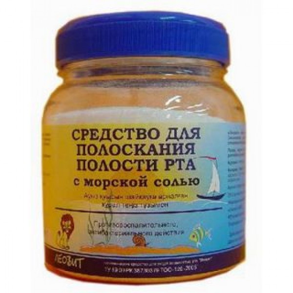 Средство для полоскания рта с морской солью 250 г