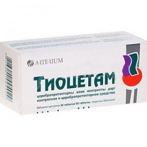 Тиоцетам № 60, таблетки