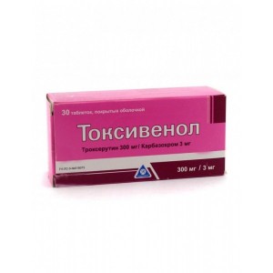 Токсивенол-Рота 300 мг/3 мг № 30, таблетки